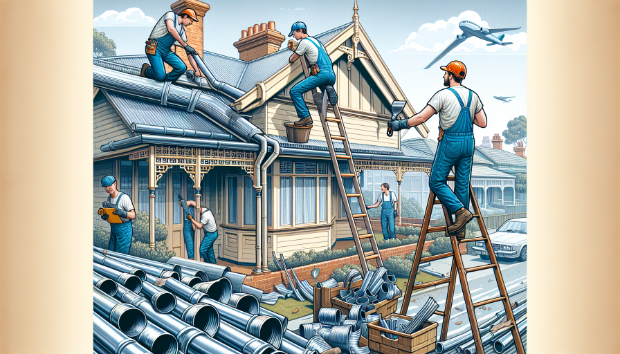 gutter replacement in Ivanhoe