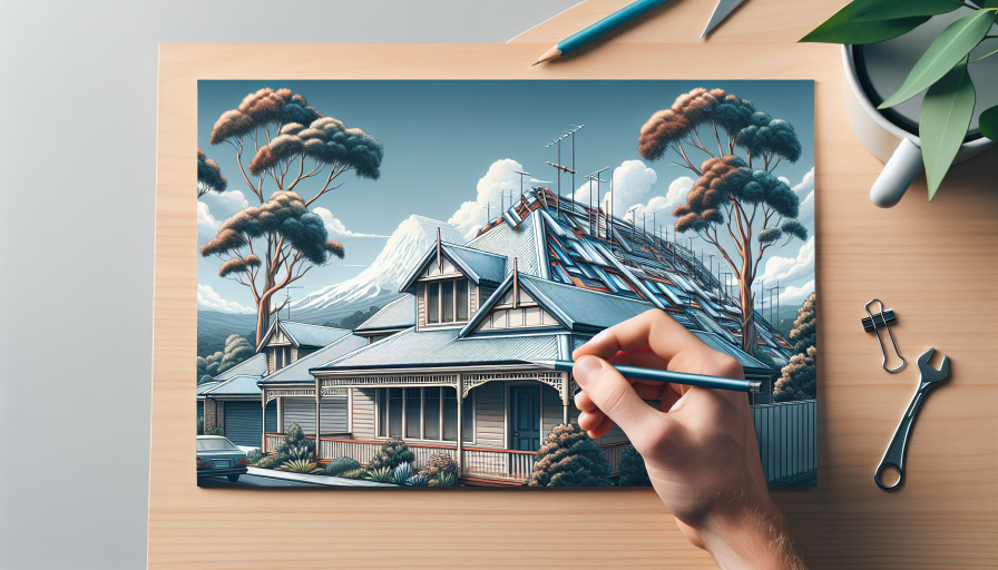 metal tile roofing in Kooyong