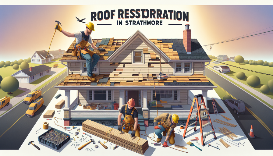 roof restoration in Strathmore